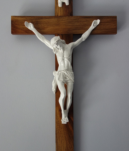American Walnut Crucifix - Wall Hanging